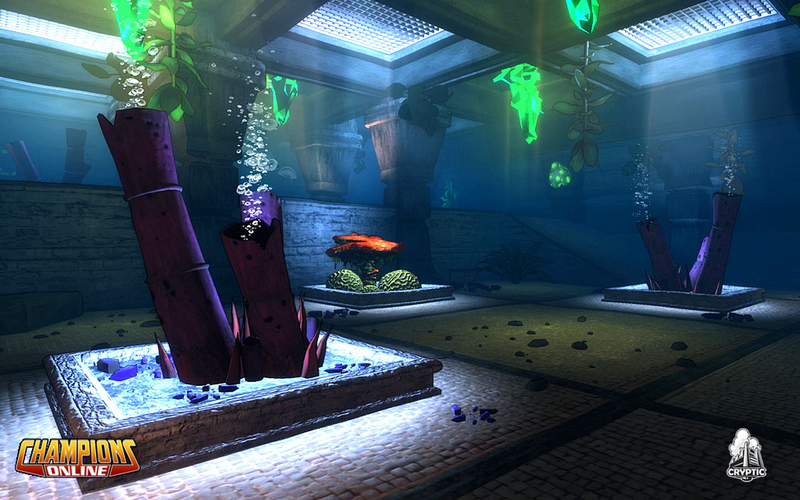 Illustration for article titled Champions Online Reveals The Underwater World Of Lemuria